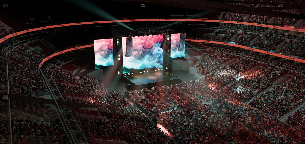United Center - Section Legends Lounge Seat View