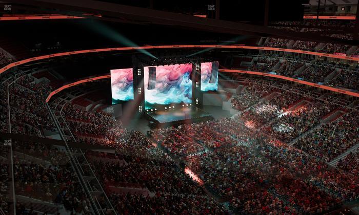 United Center - Section Legends Lounge Seat View