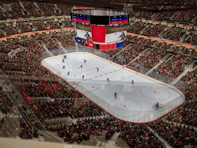 United Center - Section Legends Lounge Seat View