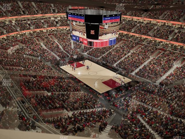 United Center - Section Legends Lounge Seat View United Center - Section Legends Lounge Seat View