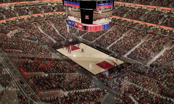 United Center - Section Legends Lounge Seat View
