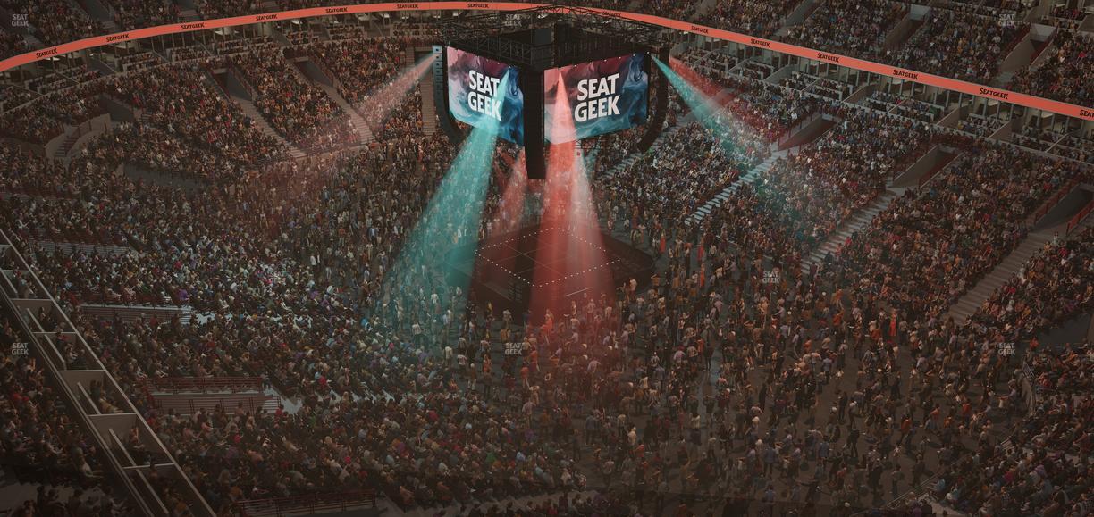 United Center - Section Legends Lounge Seat View