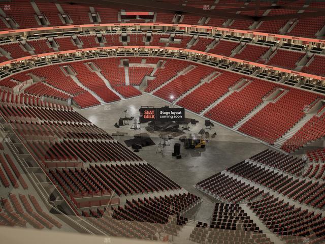 United Center - Section Legends Lounge Seat View United Center - Section Legends Lounge Seat View