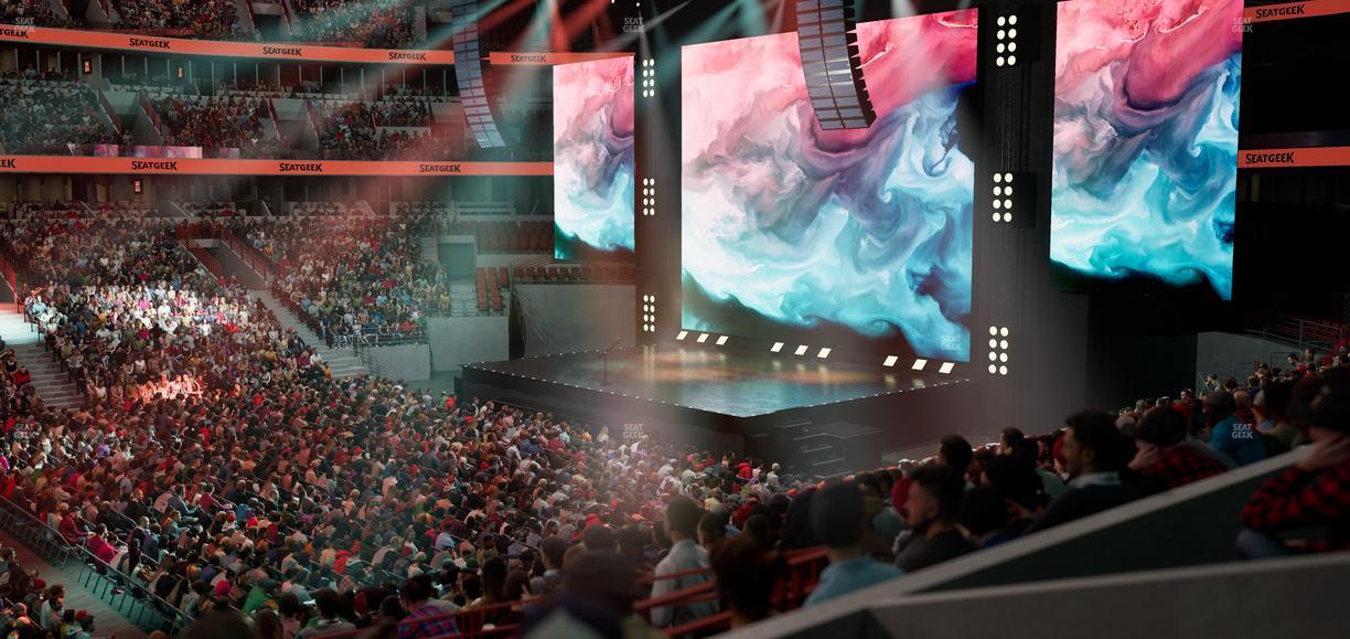 United Center - Section Level I Suite 1 Seat View