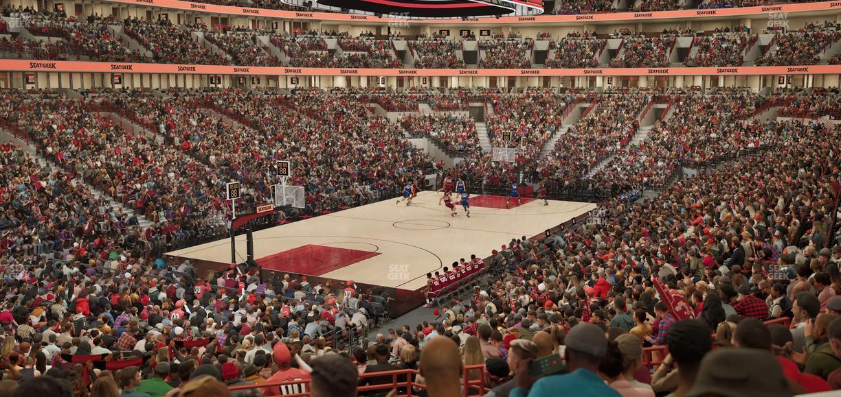 United Center - Section Level I Suite 10 Seat View