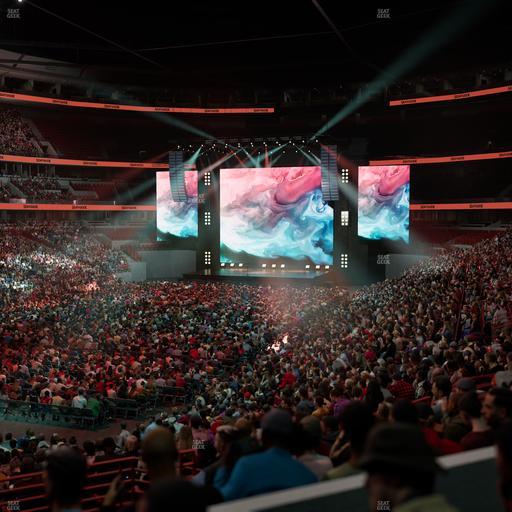 United Center - Section Level I Suite 10 Seat View