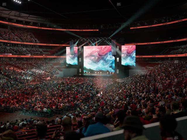 United Center - Section Level I Suite 10 Seat View United Center - Section Level I Suite 10 Seat View