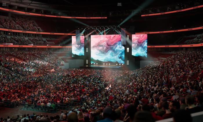 United Center - Section Level I Suite 10 Seat View