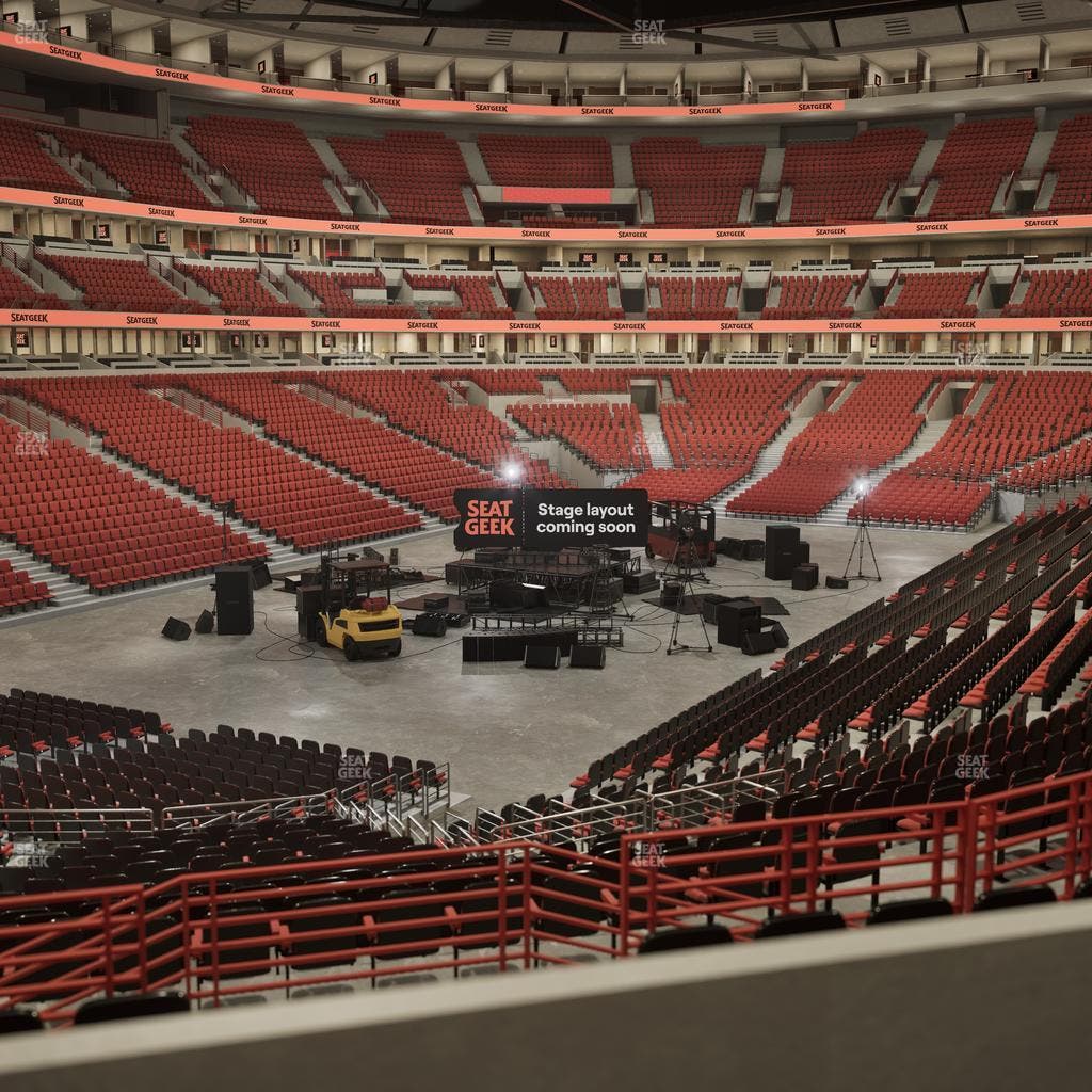 United Center - Section Level I Suite 10 Seat View