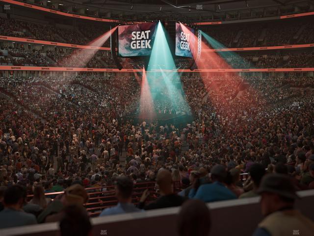 United Center - Section Level I Suite 10 Seat View