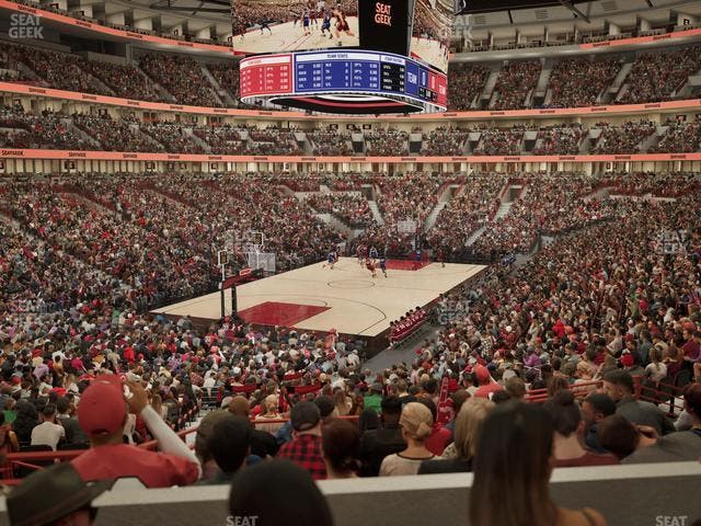 United Center - Section Level I Suite 11 Seat View