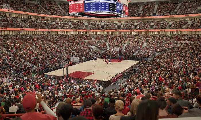 United Center - Section Level I Suite 11 Seat View