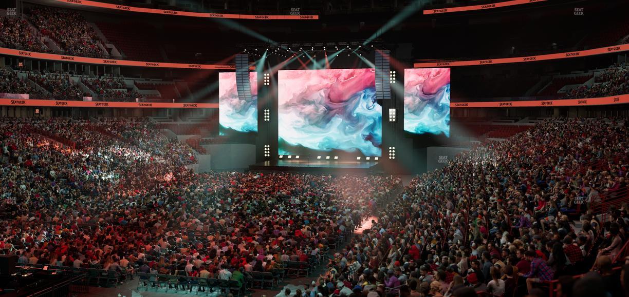 United Center - Section Level I Suite 11 Seat View