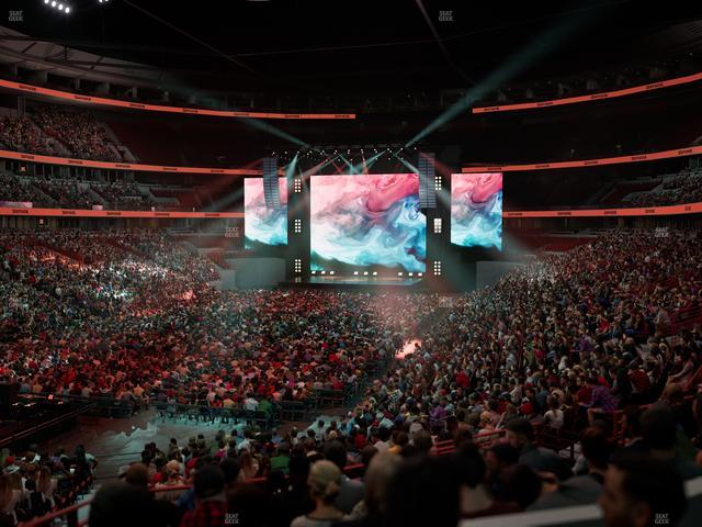 United Center - Section Level I Suite 11 Seat View United Center - Section Level I Suite 11 Seat View