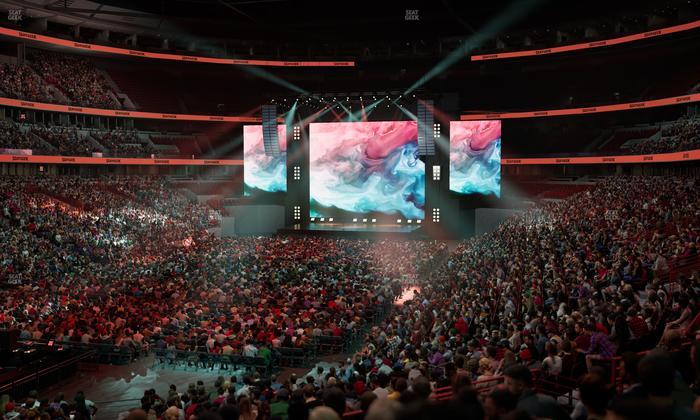 United Center - Section Level I Suite 11 Seat View