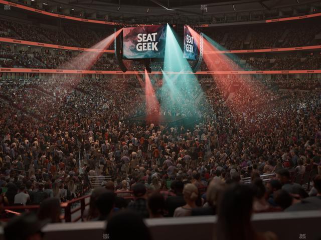 United Center - Section Level I Suite 11 Seat View