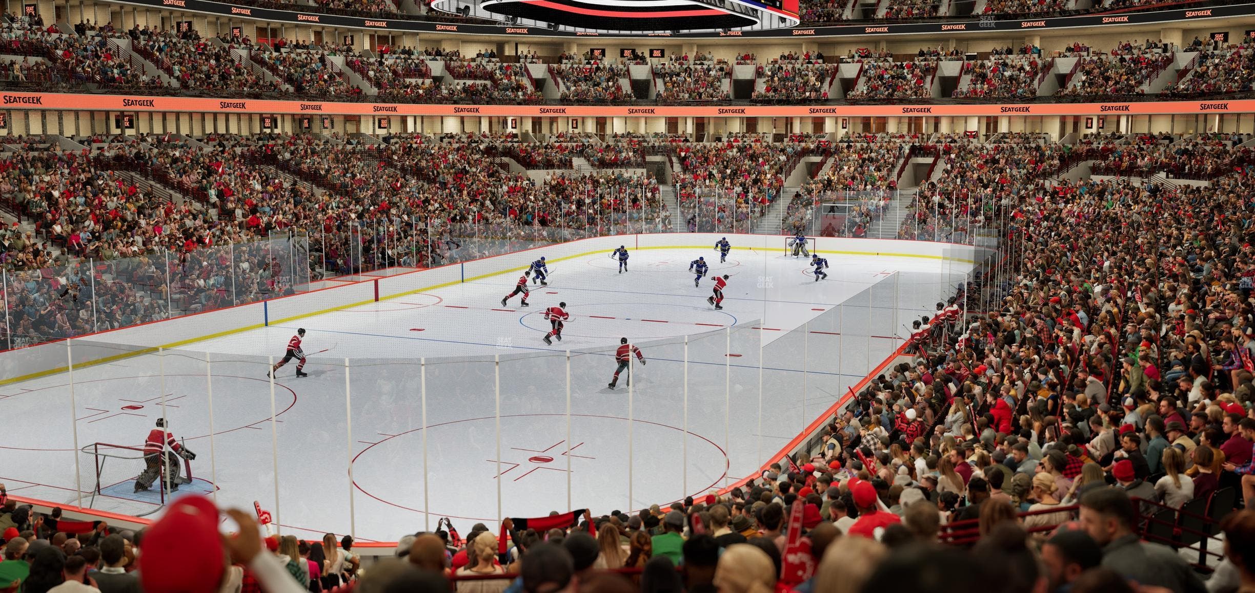 United Center - Section Level I Suite 11 Seat View