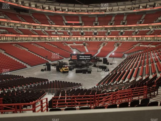 United Center - Section Level I Suite 11 Seat View