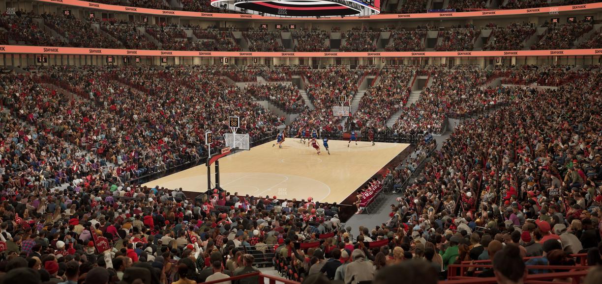 United Center - Section Level I Suite 12 Seat View