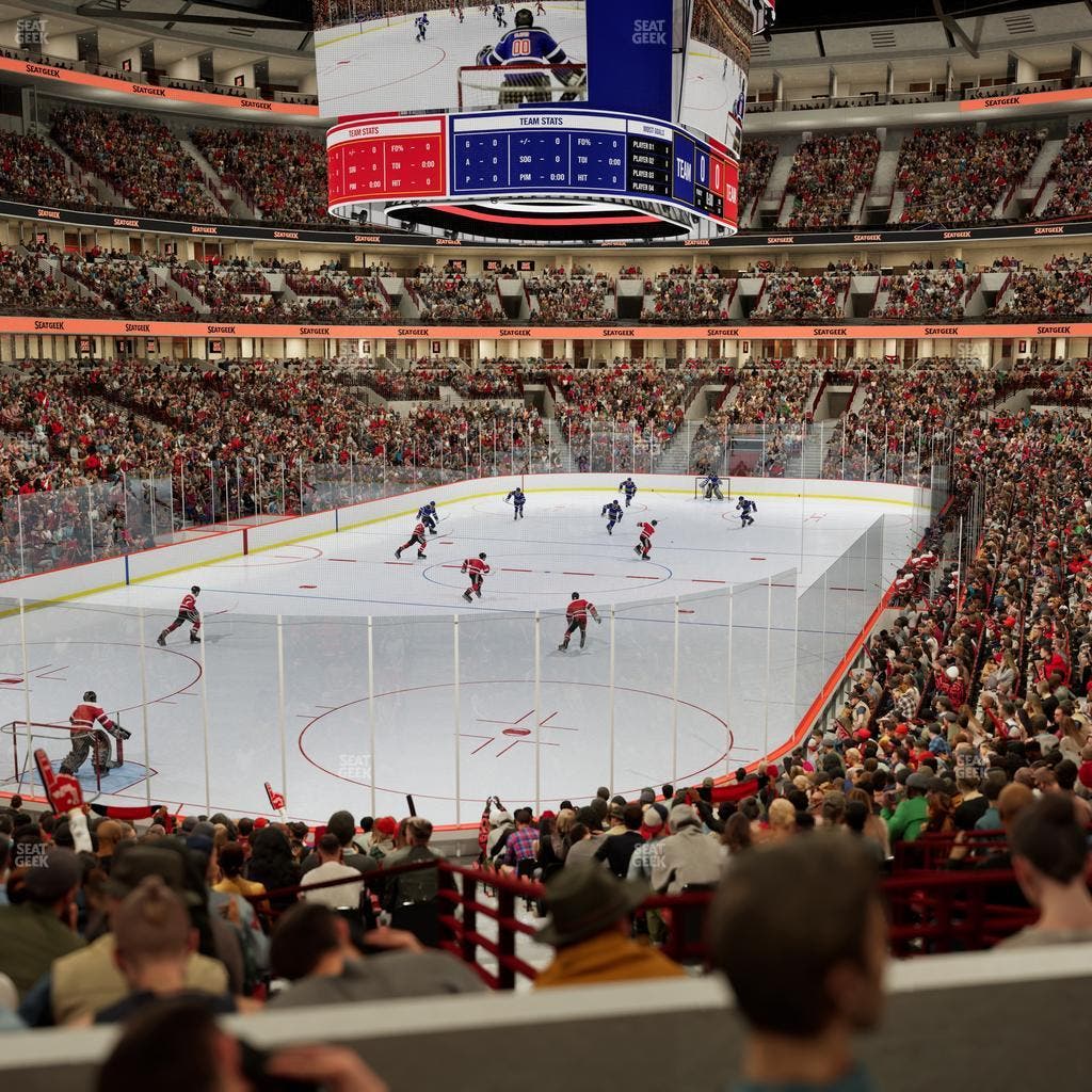 United Center - Section Level I Suite 12 Seat View