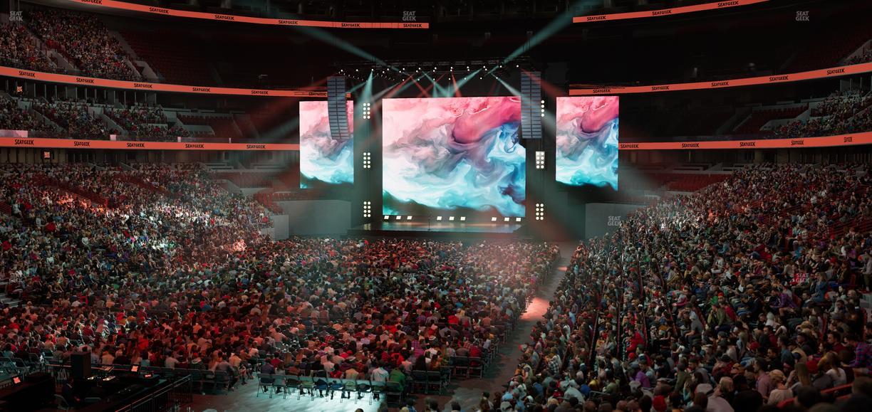 United Center - Section Level I Suite 12 Seat View