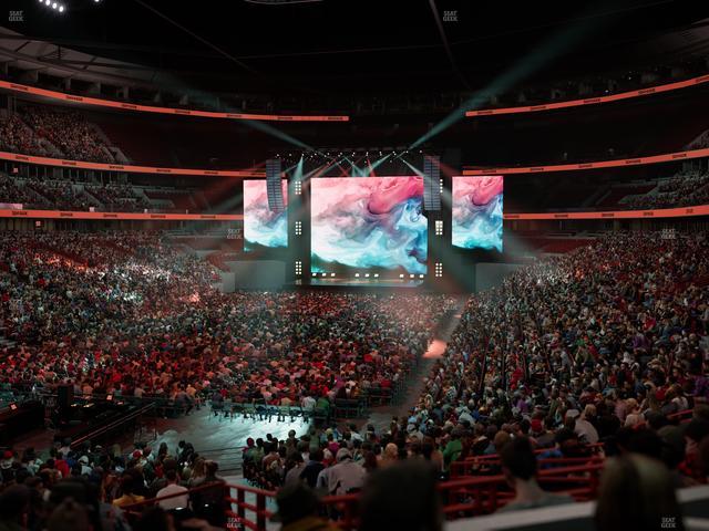 United Center - Section Level I Suite 12 Seat View United Center - Section Level I Suite 12 Seat View