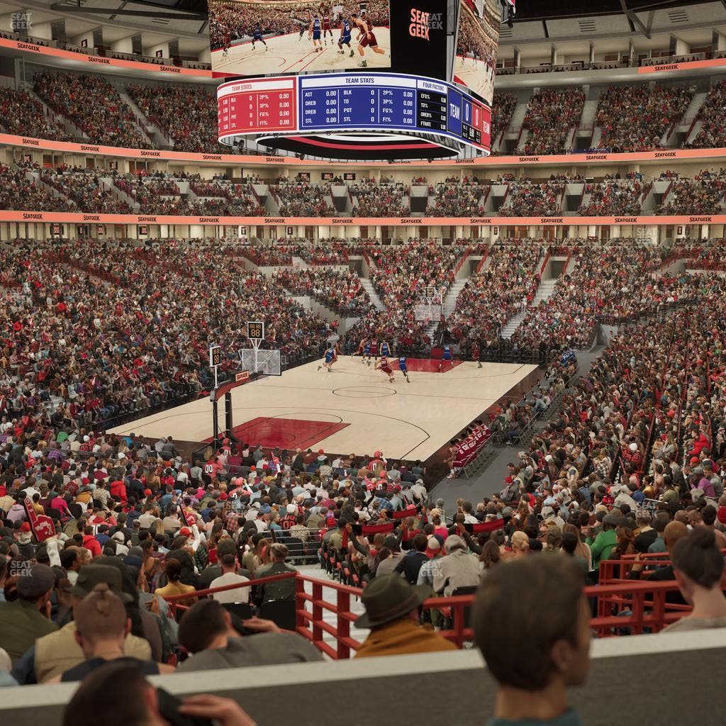 United Center - Section Level I Suite 12 Seat View