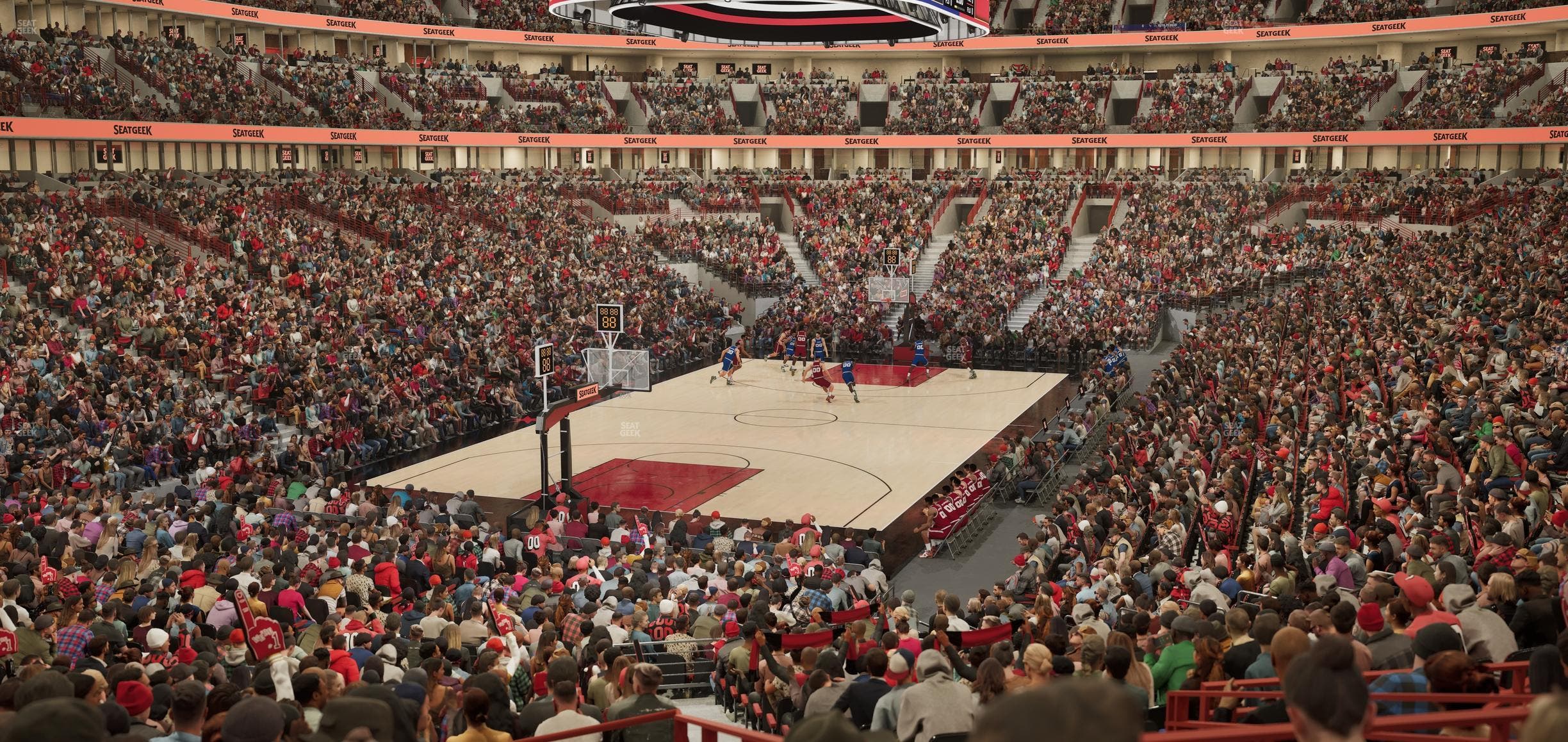 United Center - Section Level I Suite 12 Seat View