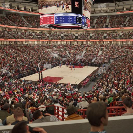 United Center - Section Level I Suite 12 Seat View