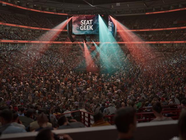 United Center - Section Level I Suite 12 Seat View