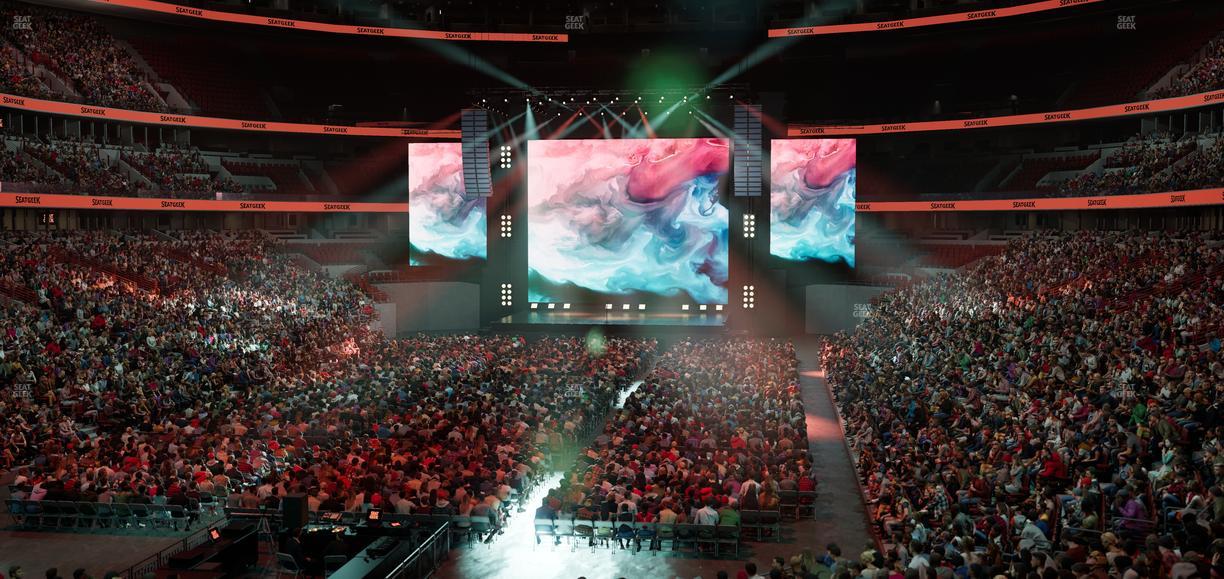 United Center - Section Level I Suite 13 Seat View