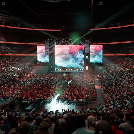 United Center - Section Level I Suite 13 Seat View