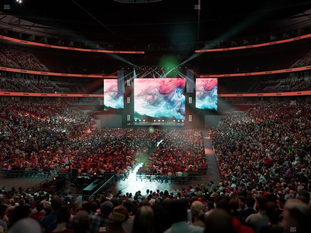 United Center - Section Level I Suite 13 Seat View United Center - Section Level I Suite 13 Seat View