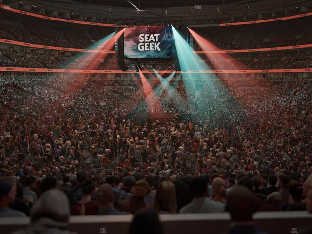 United Center - Section Level I Suite 13 Seat View