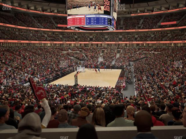 United Center - Section Level I Suite 13 Seat View
