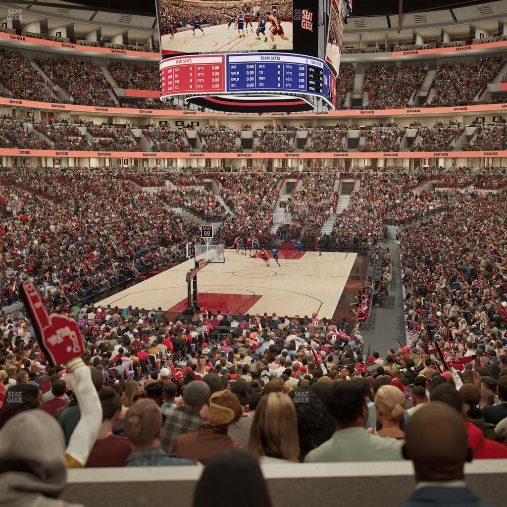 United Center - Section Level I Suite 13 Seat View