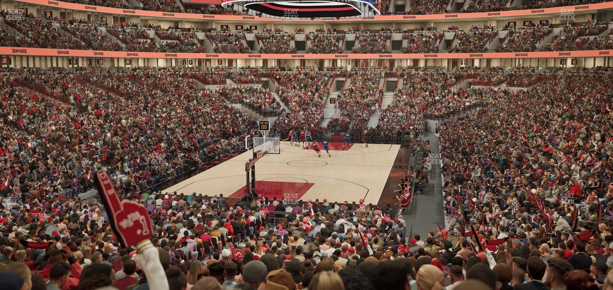 United Center - Section Level I Suite 13 Seat View