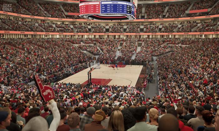 United Center - Section Level I Suite 13 Seat View