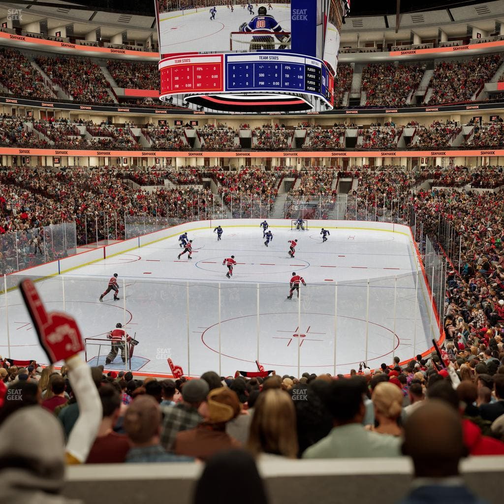 United Center - Section Level I Suite 13 Seat View