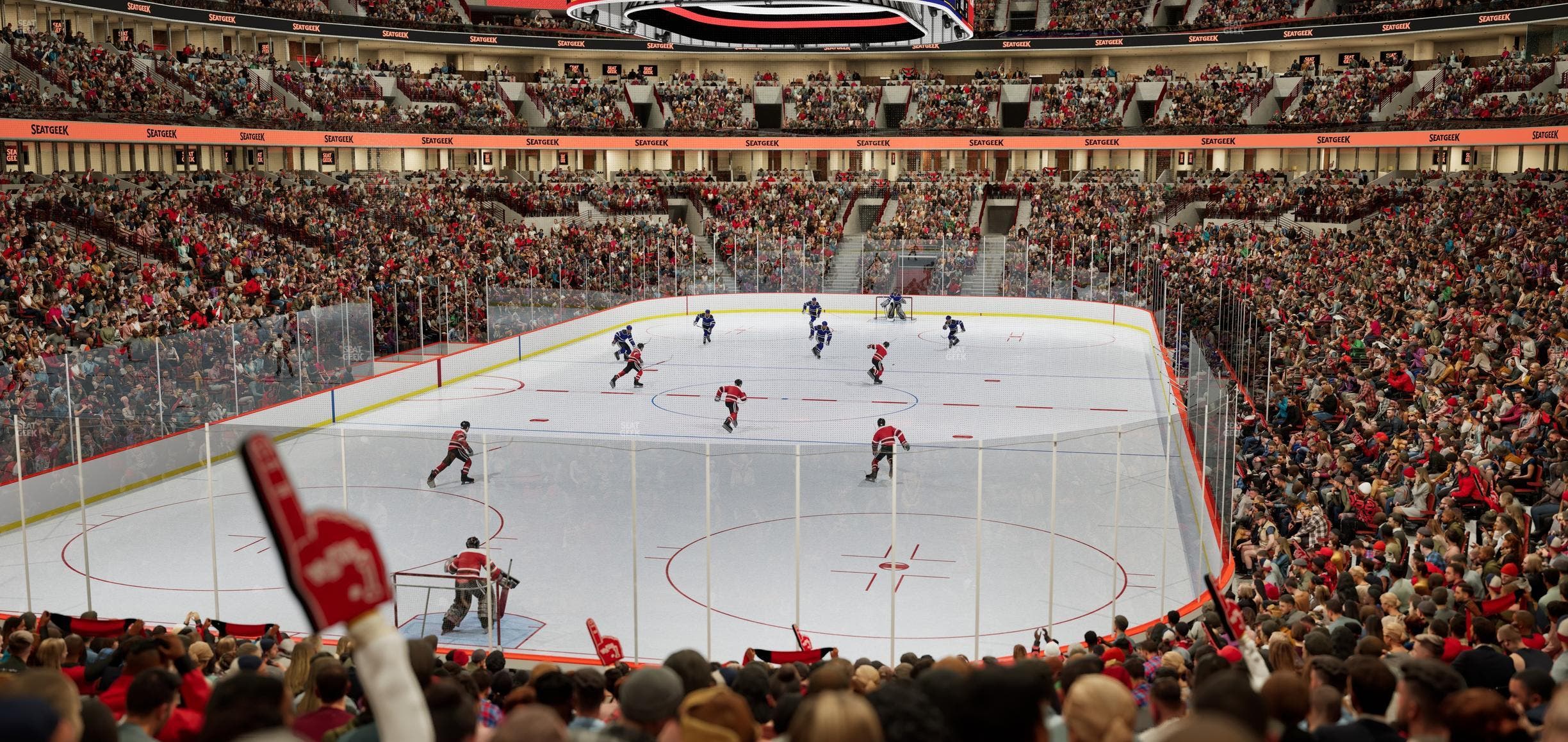 United Center - Section Level I Suite 13 Seat View