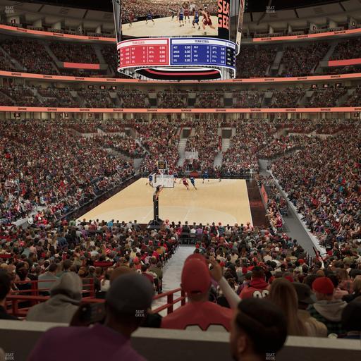 United Center - Section Level I Suite 14 Seat View