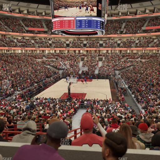 United Center - Section Level I Suite 14 Seat View