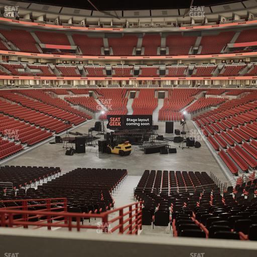 United Center - Section Level I Suite 14 Seat View