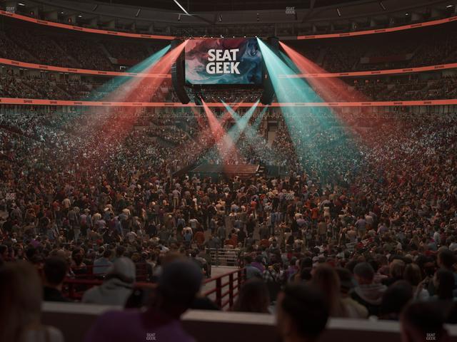 United Center - Section Level I Suite 14 Seat View