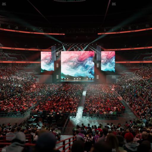 United Center - Section Level I Suite 14 Seat View