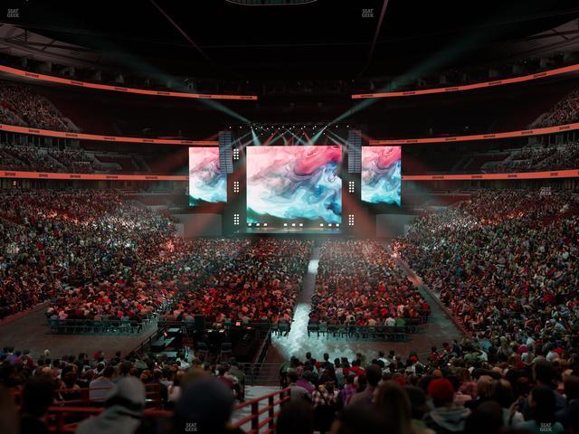 United Center - Section Level I Suite 14 Seat View United Center - Section Level I Suite 14 Seat View