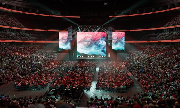 United Center - Section Level I Suite 14 Seat View