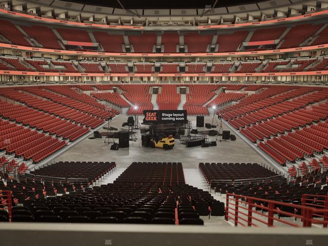 United Center - Section Level I Suite 15 Seat View United Center - Section Level I Suite 15 Seat View