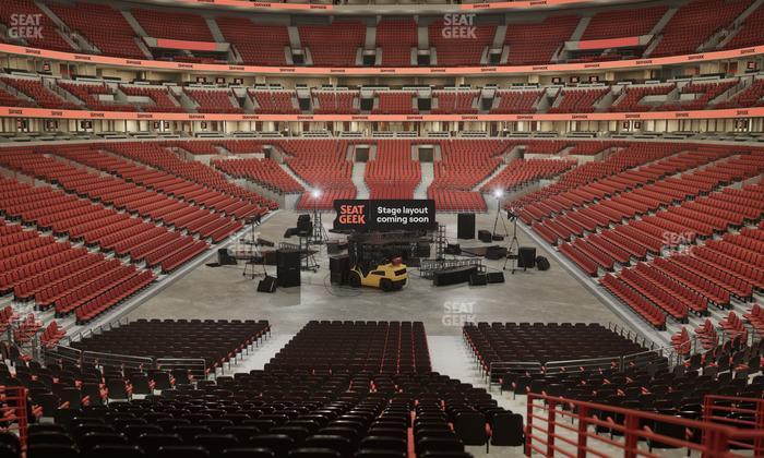 United Center - Section Level I Suite 15 Seat View