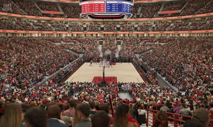 United Center - Section Level I Suite 15 Seat View